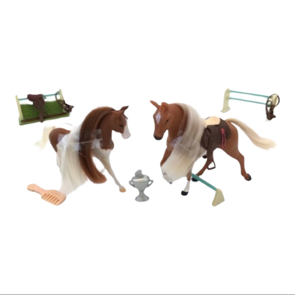 Lanard Royal Breeds Horses Award Champions Palomino Walker Chestnut Tobiano- New
